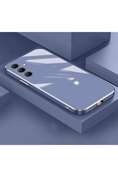 m.tk moveteck Samsung Galaxy A26 Kılıf Kamera Korumalı Parlak Gold Altın işle...