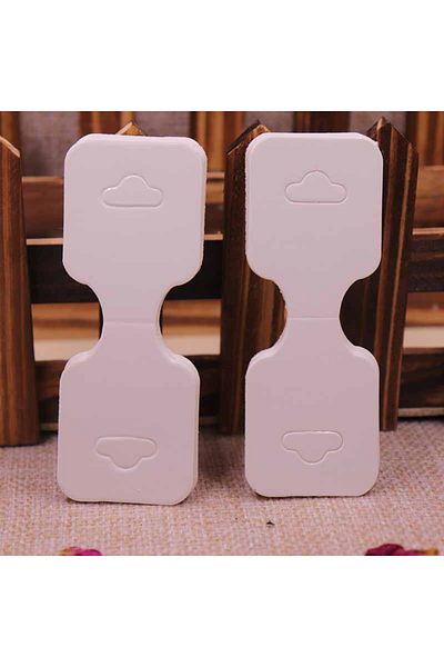 Choice white New 50pcs/lot 3.5*9cm New Necklace Card Pendant/Hair Clicp DIY Necklace Card Custom Logo Je