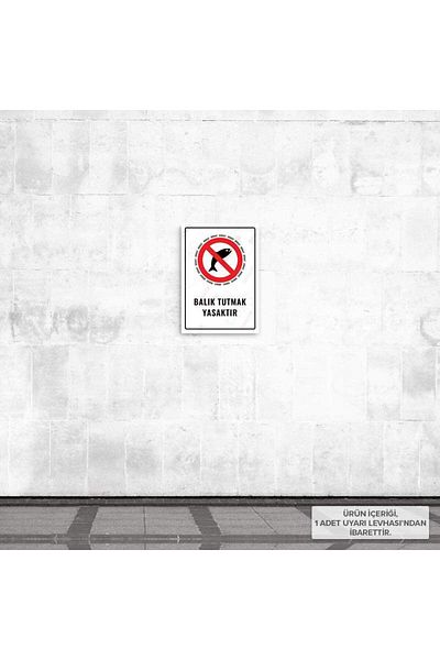 Posterya Ul01588-A5 - Fishing Prohibited Warning Sign (15,4×21,6cm)
