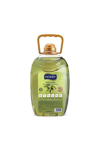 HGüneyli Hobby Liquid Soap with Olive Oil 3000 Lt X 4 Pieces