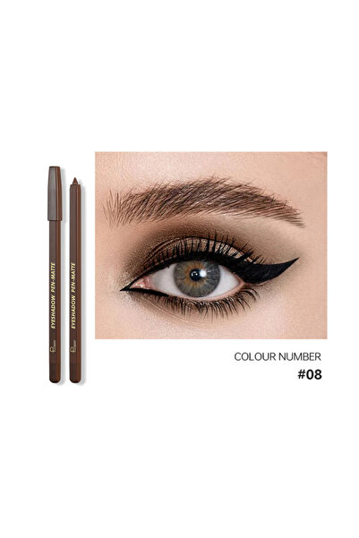 Renkli göz far kalemi - colorful eyeshadow pencil vegan (08)