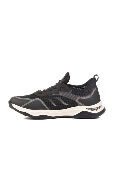 Guja Black Lightweight Flexible Breathable Men's Sports Shoes 25Y522 m