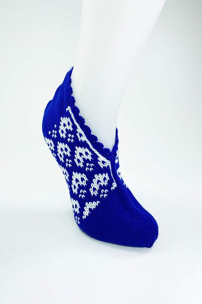 MBB ETİCARET Hand Knitted Winter Stylish Women's Wool Booties D7