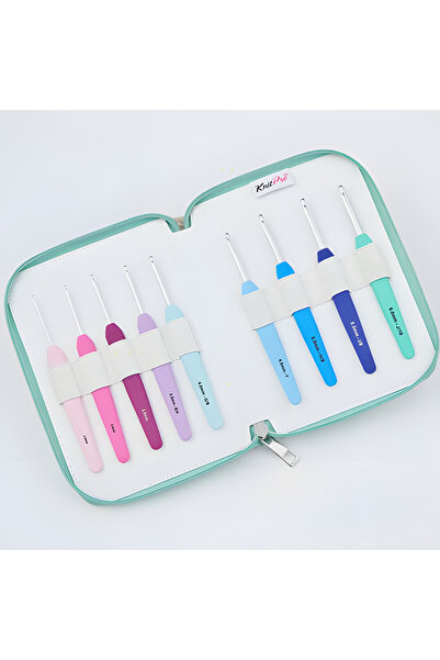 KnitPro Waves Silikon Saplı Tığ Seti 30951