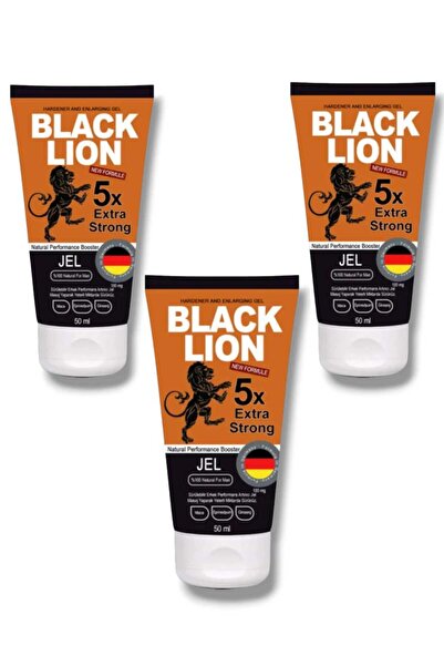 Genel Markalar Black Lion Natural Performanse Booster Erkeklere Özel Sertlik ...