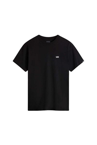 Vans Tricou negru cu logo-ul pieptului stâng