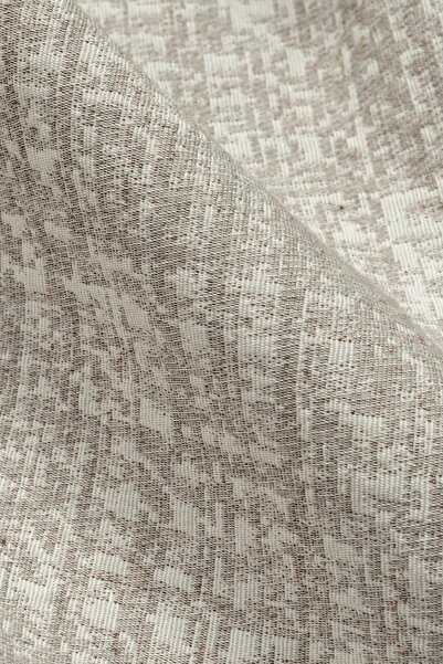 Latuda Home PureCot Premium Pamuklu Püsküllü Koltuk Örtüsü 180x300 Large Çift Taraflı Terletmez Kaymaz AçıkKahve