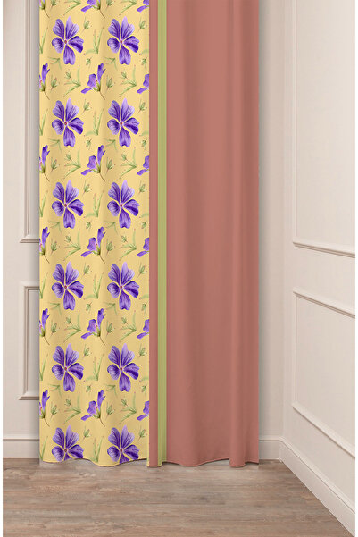 GREENDECOR Special Design Flower Leaf Ancient Line Ethnic Patterned Digital P...