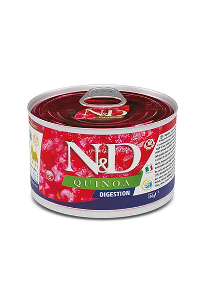 Farmina Natural&Delicious Quinoa Digestion Mini Canned Dog Food - 140 g - Pack of 6