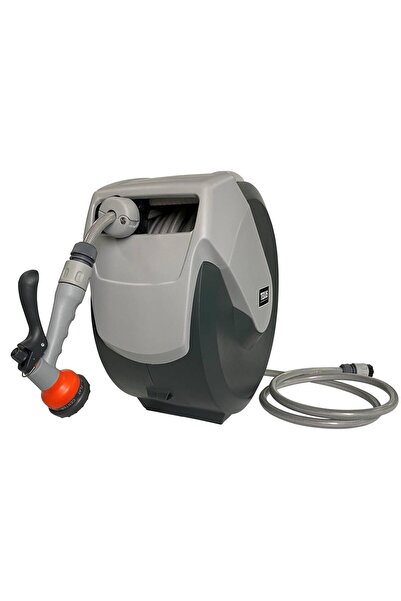 TEXAS 90015541 25 Mt Otomatik Hortum Sarma Makarası