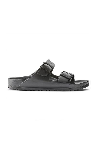 Birkenstock Arizona Eva fémes antracit papucs