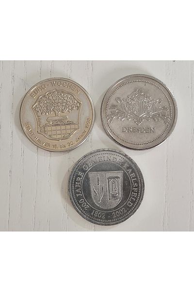 Edi Antik 3 German Collectible Medal Set