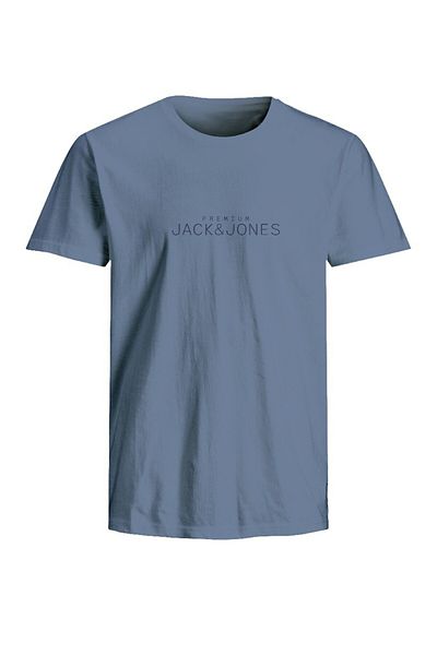 Jack & Jones Мъжка синя тениска Jprblavance с кръгло деколте Fst