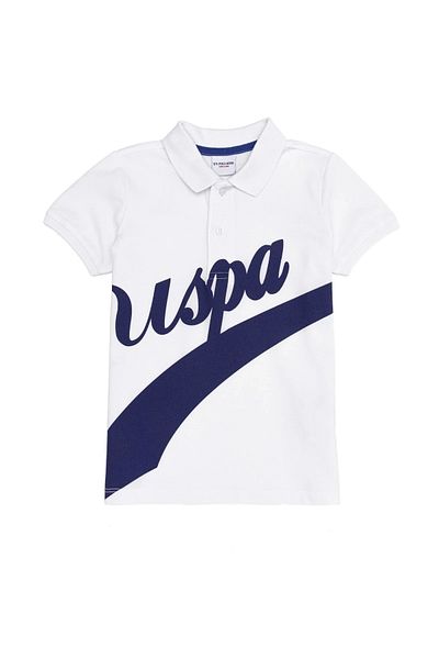 U.S. Polo Assn. Μπλουζάκι με λαιμόκοψη για αγόρι