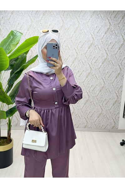 Zümrüt 1744 Model Roba Tunic and Pants Set