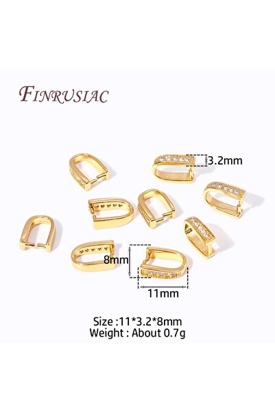 Choice 5 قطع من مشبك مشبك أنيق مطلي بالذهب عيار 18 قيراطًا متعدد الأنواع مرصع...