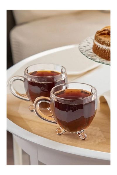keyfisepet en keyifli sepet Pury 4-Piece Tea Cup
