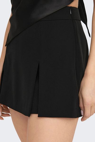 ONLY Γυναικεία Μαύρη Basic Casual υφασμάτινη φούστα - 15295576