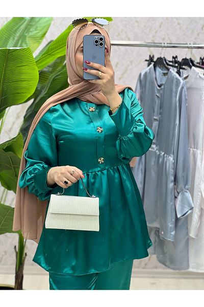 Zümrüt 1744 Model Robe Tunic and Trousers Set