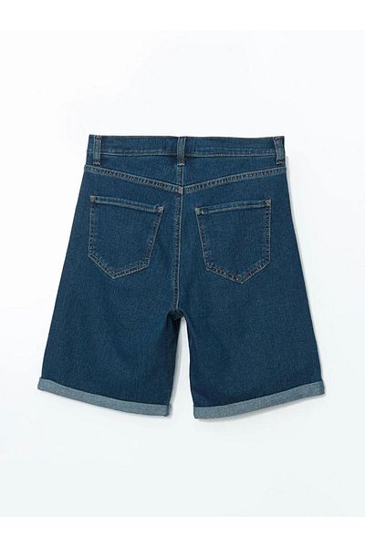 LC Waikiki LCW Jeans Indigo Bermuda Fit Pantaloni scurți de damă