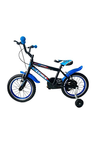 bardakcı bike Diego 20 Jant Çocuk Bisikleti Siyah-Mavi 6-8 Yaş Uyumlu