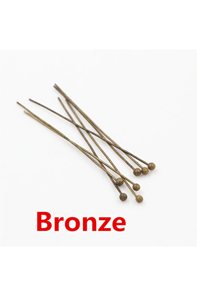 Choice 50 مم برونزي 200 قطعة/الوحدة 16 20 25 30 40 45 50 مم دبابيس رأس كروية ...