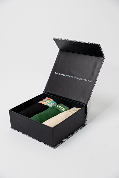 bacchus Couture 3'lü Yumuşak Ve Nefes Alabilir Pamuklu Erkek Boxer - Şık Ve R...