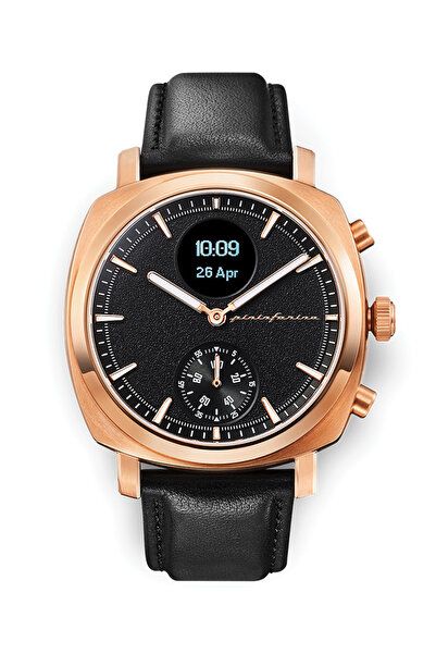 Pininfarina Senso Hibrit Akıllı Saat Mono Oled Ekran Safir Kristal Cam Paslan...