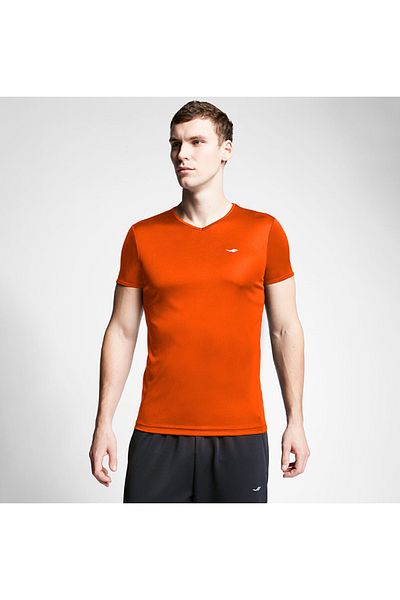 Lescon Men's V-Neck T-Shirt - Short Sleeve, 24S-1221-24B Model