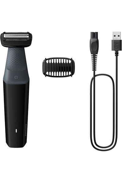 Philips Bodygroom Bg3017/01, Groin & Body Trimmer, 50min Cordless