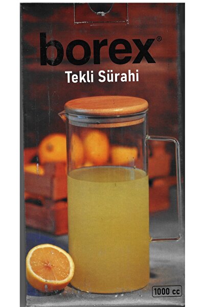 Asey Home Borex Borosilikat Cam Sürahi 1 LT