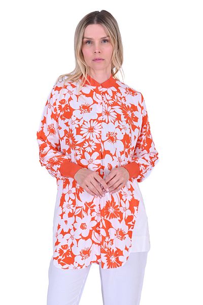 Invee INVEE 6674 - Floral Patterned Shirt