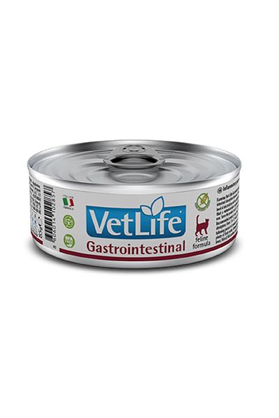 Farmina Vet Life Natural Diet Cat Gastrointestinal - 85 G Pack Of 12