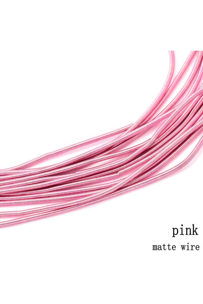 Choice حصيرة شارة تطريز من إكسسوارات المجوهرات باللون الوردي غير اللامع، 10 ج...