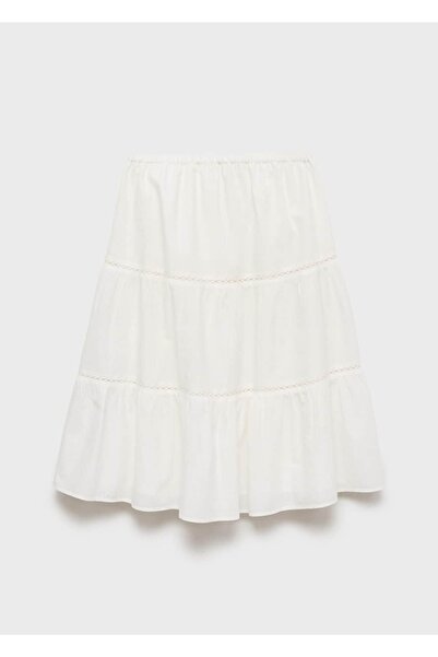 MANGO Woman Kloş midi etek
