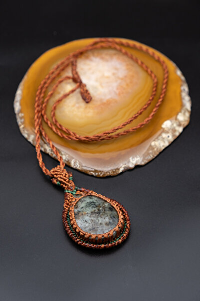Serenite Collection Makrome El Örmesi Kolye