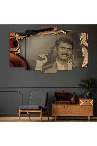 Pi Dekorasyon Yılmaz Güney - 5 Parçalı Mdf Tablo