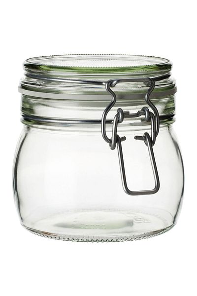 IKEA Premium Product Jar 0.5 Lt Locked Lid Sealed Vacuum Height: 10.5 cm Diameter: 11 cm