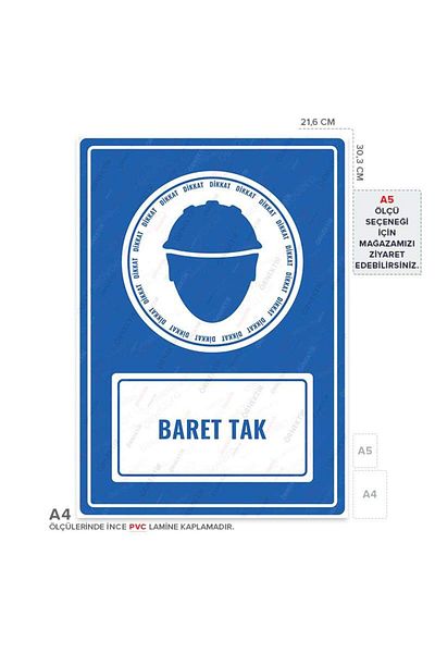 Posterya Ul01103-A4 - Hard Hat Plug Warning Sign (21.6×30.3cm)