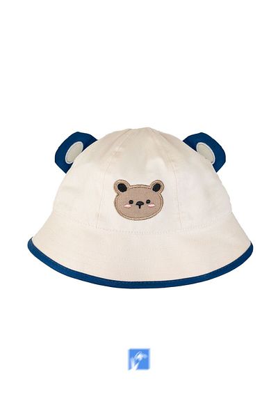 Kardelen Butik Denizli 100% Cotton Baby Boy Fisherman Hat (1-3 Years) (48-50 cm)