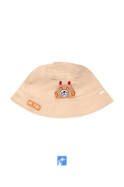Kardelen Butik Denizli 100% Cotton Baby Boy Fisherman Hat (1-3 Years) (48-50 cm)