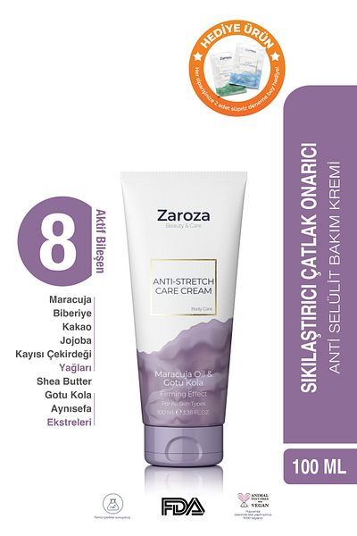ZAROZA Anti-Stretch Cream - Anti-Stretch Care Cream - 100 ml