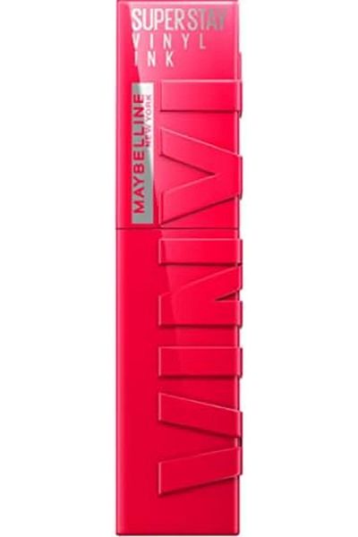 Maybelline New York Superstay Vinyl Lipstick 45 Capricious, Smudge-Proof, Long-lasting up to 16 Hour