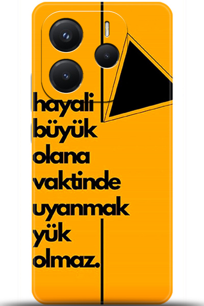 Noprin Xiaomi Redmi Note 14 Case Hd Printed Case - Happiness Series 5589