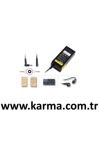 HP 255 G8 (7N4W2AA) Notebook uyumlu Adaptör, Şarj Aleti Cihazı (65W)