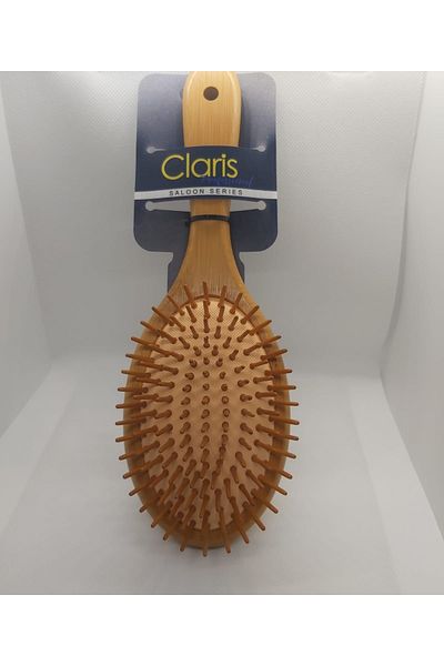 CLARİS Saloon Series Oval Bamboo Hair Brush