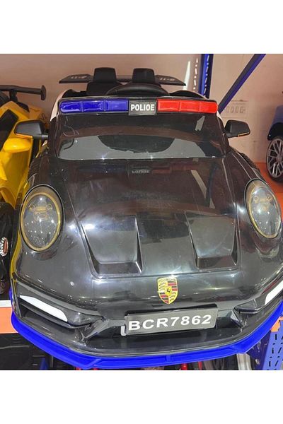 Star Kids Kids Porsche Police Car with Dual Motors from LENO
