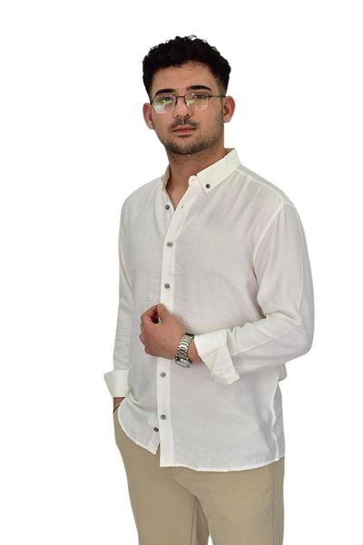 DYNAMO Men's Sports Shirt Regular Fit 9646 Bgl-St04411