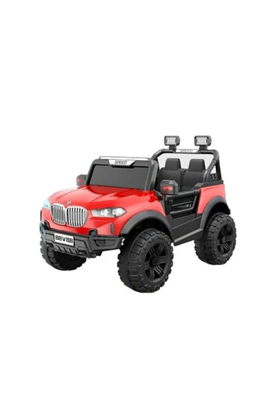 Star Kids 12V Electric Kids Car (Red, White)