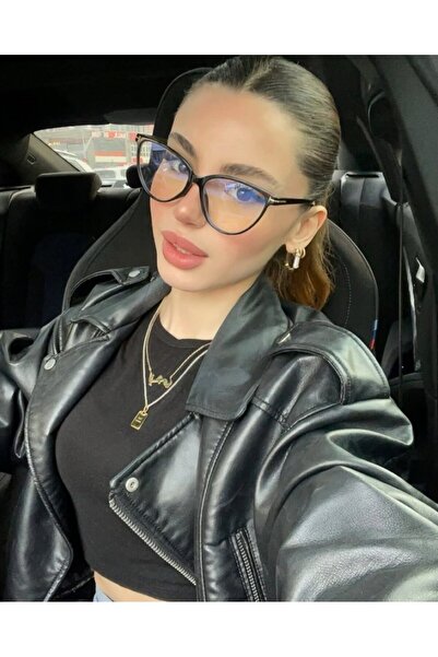 BluePepper Toms Cateye Mavi Işık Filtreli Ekran Gözlüğü Optik Uyumlu Camları Değişebilir